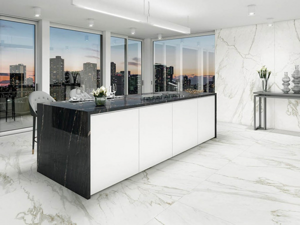 Керамогранит BOOKMATCH GRASSI WHITE B POLISHED 160x320x0.6 от Ascale (Испания)