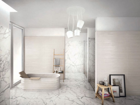 Керамогранит ELEMENTS LUX CALACATTA GOLD NAT RT.(A2O8) 60x60 от KEOPE Ceramiche (Италия)
