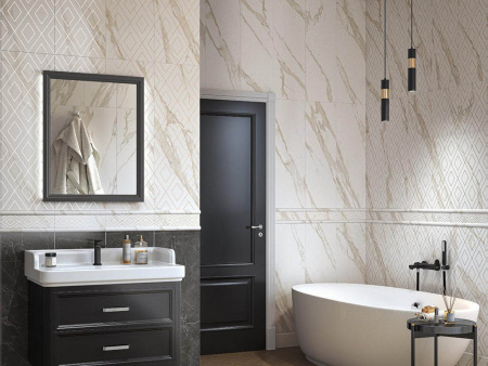 Настенная плитка Алентежу белый матовый (13124R) 30x89.5 от Kerama Marazzi (Россия)
