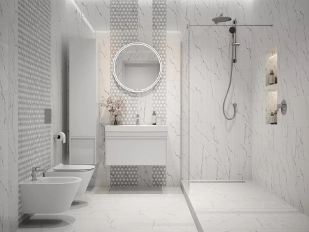 Настенная плитка Мираколи белый глянцевый (8376) 20x30x6.9 от Kerama Marazzi (Россия)
