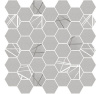 Мозаика Mosaic Baffin Gray Dark DW7BFN25 31.6x29.7 от Delacora (Россия)