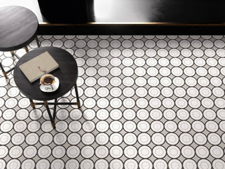 Керамогранит Patchwork B&W 05 20x20 от Sant Agostino (Италия)