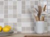 Мозаика Crackle White Glossy (LWWB81531) (4.8x4.8) 30.6x30.6x6 от StarMosaic (Китай)