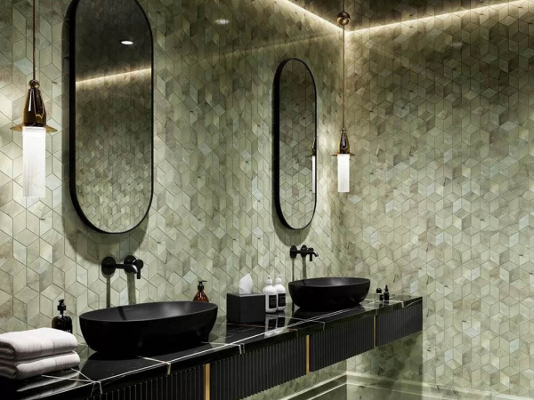 Плинтус Джардини FME011R зеленый 20x40 от Kerama Marazzi (Россия)