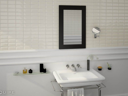 Настенная плитка METRO Patchwork B&W 7.5x15 от Equipe Ceramicas (Испания)