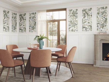 Плитка настенная BELLAGIO DEC. GERA AVORIO RECT (A041909) 60x120 от APE Ceramica (Испания)