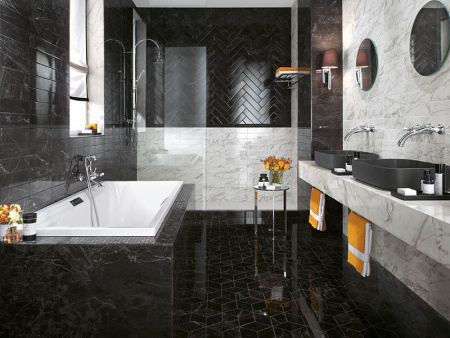 Плитка настенная Brick Carrara (AZA2) 8x31.5 от Atlas Concorde (Италия)