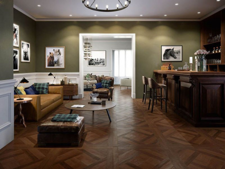 Керамогранит LAKEWOOD BROWN 20x120 от Sant Agostino (Италия)