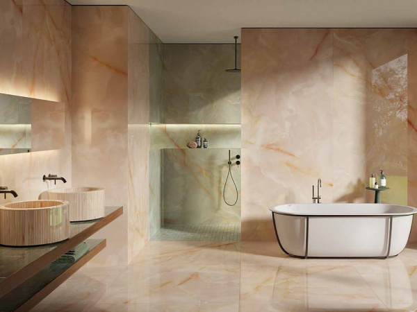 Керамогранит GEMME ROSA BRILLANTE (fRX4) 120x278 от FAP Ceramiche (Италия)