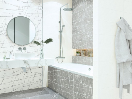 Настенная плитка Chicago Lay White WT11CHL00 20x60 от New Trend (Россия)