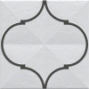 Декор Etnia Oromo Grafito 20x20 от Vives Ceramica (Испания)