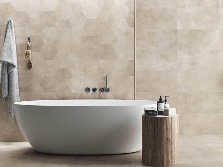 Керамогранит WORK HEXAWORK B CENERE 21x18.2 от APE Ceramica (Испания)