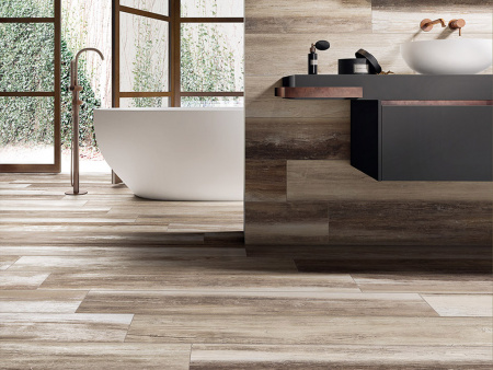 Керамогранит SHINE BEIGE RET. (0076490Q) 20x120 от Cerdomus (Италия)