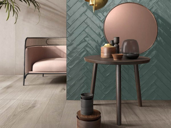 Угловая ступень CROSSROAD WOOD ANG.TOP DX WHITE RET правая 32x120x4.5 от ABK Ceramiche (Италия)