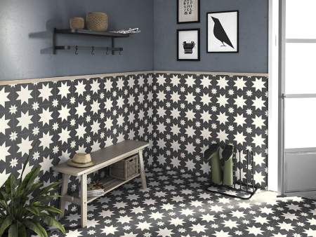 Керамогранит FIRED Star Black Mate 20x20 от Mainzu (Испания)