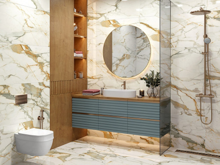 Керамогранит Calacatta Borghini полированный (6060CBO55P) 60x60 от LCM (Индия)