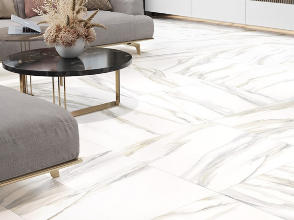 Керамогранит Statuario Gold матовый (GP40STA11R) 60x60x9 от New Trend (Россия)