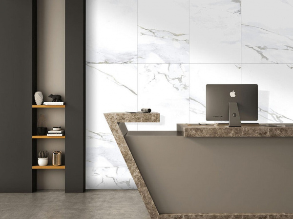 Керамогранит MONSTER WHITE 80x160 от Gravita (Индия)