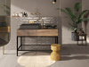 Настенная плитка CROSSROAD BRICK COAL 7.5x30 от ABK Ceramiche (Италия)