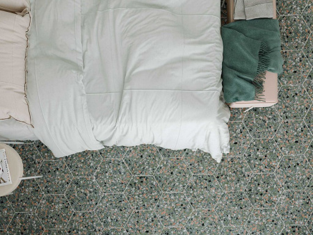 Керамогранит Terrazzo White Colours (123385) 32x36.8 от DNA Tiles (Испания)