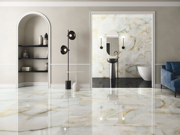 Керамогранит Onice Pol. Nacar 120x280 от APE Ceramica (Испания)