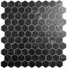 Мозаика Hex Supreme Marquina (на сетке) 30.7x31.7 от Vidrepur (Испания)