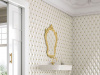 Настенная плитка ROMBO ACOLCHADO BLANCO Z (ADNE8006) 10x20 от ADEX (Испания)