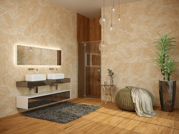 Керамогранит CAPUCCINO POLISHED 60x120 от AGL Tiles (Индия)