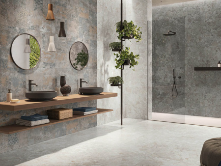 Керамогранит MOCKUP LASTRA FLORALIA NATRET (136928) 120x278 от Naxos Ceramica (Италия)