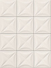 Настенная плитка 4D Flower White 20x20 от Marca Corona (Италия)