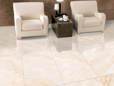 Керамогранит SILK Onyx White Sugar 60x120 от ITC (Индия)