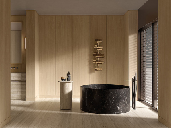 Керамогранит Essence Ambre Ret 20x120x0.9 от Kronos Ceramiche (Италия)