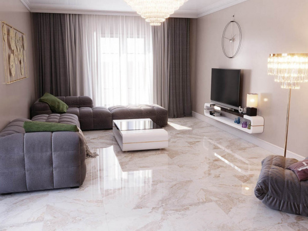 Керамогранит Rockberry Beige 60x60 от Cube Ceramica (Индия)