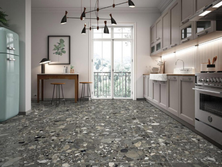 Керамогранит Arseno Nero carving (CR106) 60x60 от Primavera (Индия)