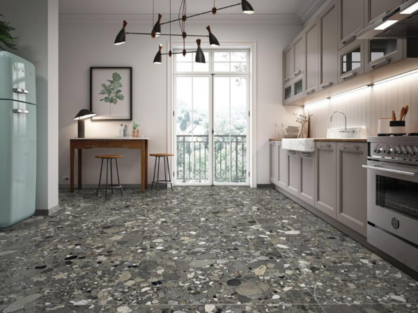 Керамогранит Arseno Nero carving (CR106) 60x60 от Primavera (Индия)