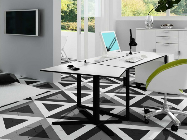 Керамогранит TRIANGLE FLOOR R9 ICE WHITE MATT (114035) 20.1x23.2 от WOW (Испания)