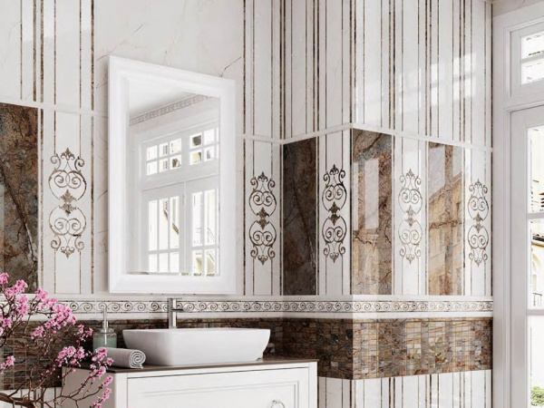 Плинтус Театро FMB022R беж светлый обрезной 15x25 от Kerama Marazzi (Россия)