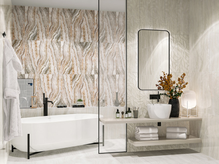 Настенная плитка Gala Ivory 24.2x70 от Eletto Ceramica (Россия)