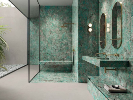 Керамогранит CHARM EXPERIENCE CALACATTA PINK LAP.SQ. 6mm 280 120x280 от Italgraniti (Италия)