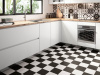 Керамогранит Patchwork B&W 05 20x20 от Sant Agostino (Италия)