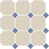 Керамогранит 4416 OCT11-1Ch White OCTAGON 16/Blue Cobait Dots 11 30x30 от TopCer (Португалия)