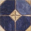Вставка Taco Iliada-PR Azul 10.8x10.8 от Vives Ceramica (Испания)