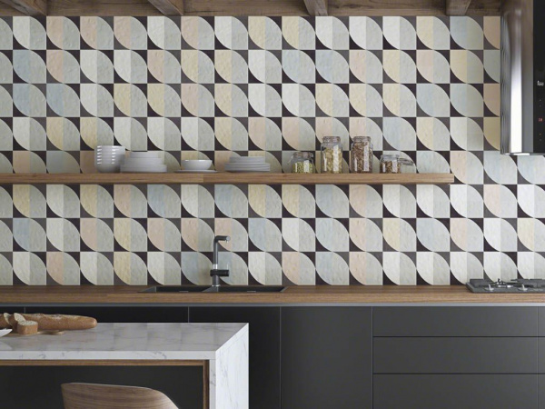 Декор Berta Picos Beige-M 20x20 от Vives Ceramica (Испания)