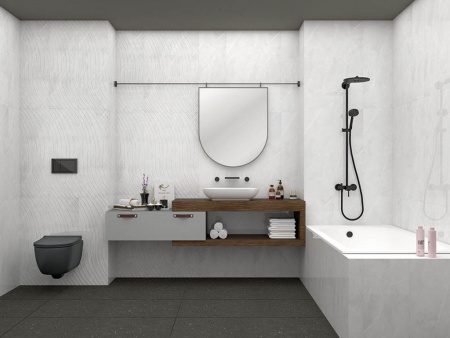 Настенная плитка ARMANI GREY 30x90 от Gravita (Индия)