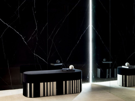 Керамогранит SLIMTECH DELIGHT CALACATTA ORO NAT (LS8DL00) 120x120x6 от LEA Ceramiche (Италия)