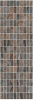 Декор Театро MM12143 коричневый мозаичный 25x75 от Kerama Marazzi (Россия)