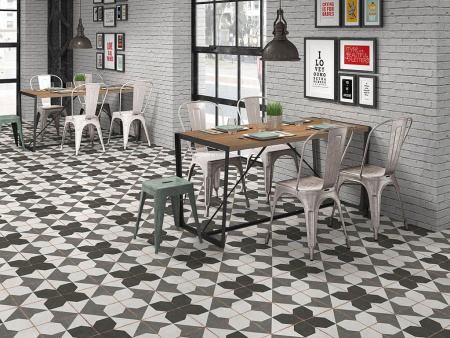 Плитка Old School Archie 45x45 от Dual Gres (Испания)