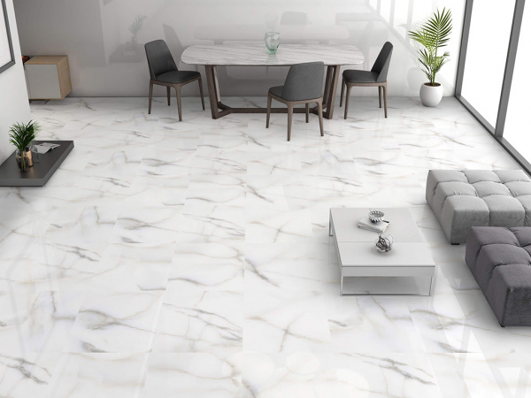 Керамогранит HEXA WHITE Polished 60 60x60 от A-Ceramica (Индия)