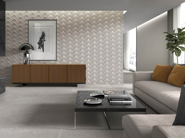 Керамогранит Cement Stone Greige Lapp 60 60x60 от Sanchis Home (Испания)