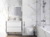 Керамогранит Calacatta Superior белый Полированный 60 60x60 от Ceradim (Индия)